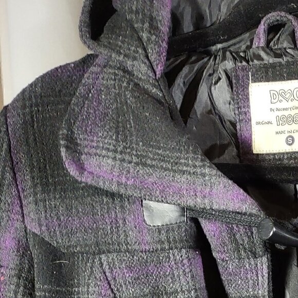 Discovery Coat, Purple, Gray, Black Size S - Picture 3 of 11